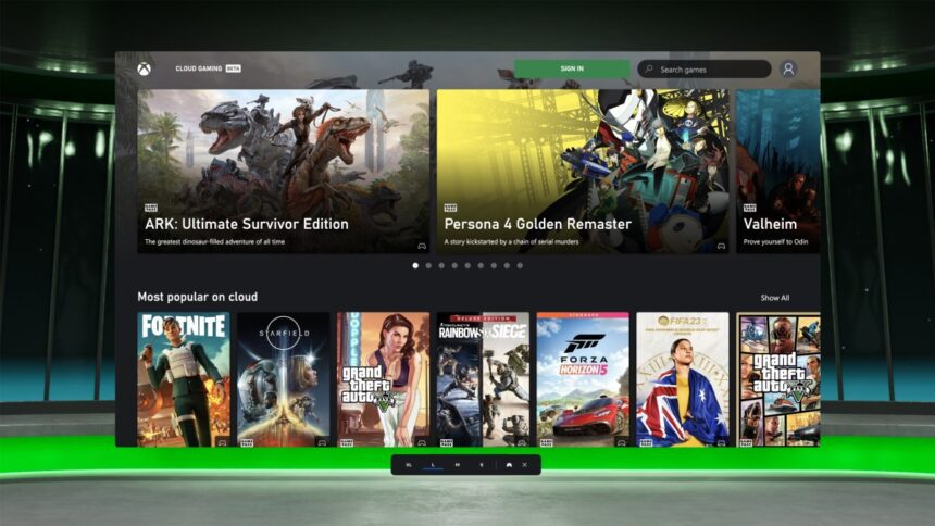 Xbox Cloud Gaming Now Available On Meta Quest 2, 3