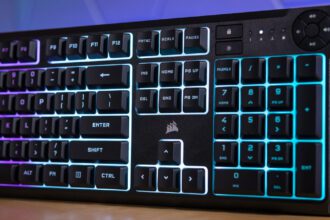 Corsair K55 Core Gaming Keyboard Quick Look Review