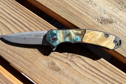 No Two Are The Same: Carved ‘live Edge’ Edc Knife