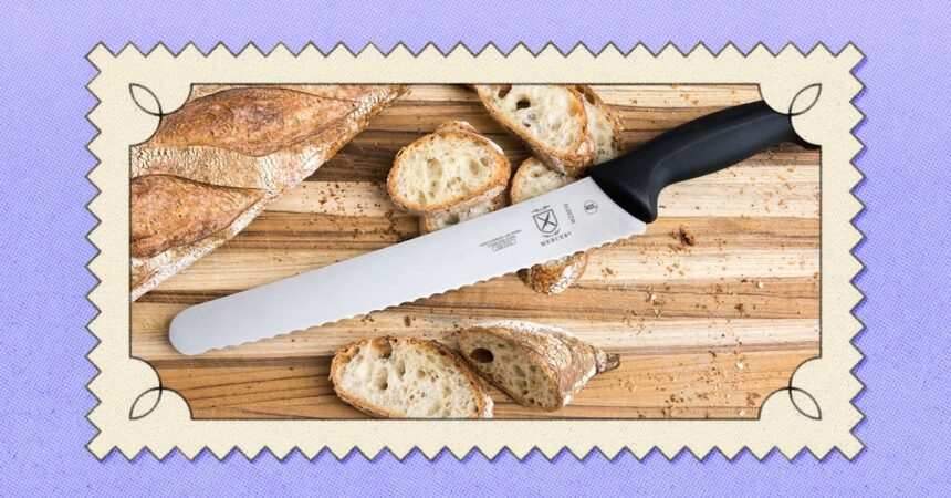 This Bread Knife Slices Through Thick, Crispy Crust With Surprising