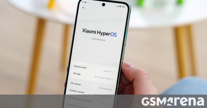 Xiaomi Releases Roadmap For Hyperos Updates In H1 2024