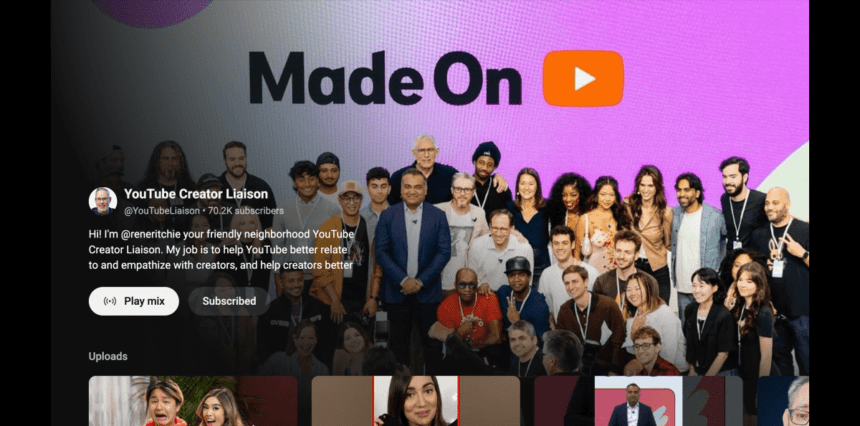 Youtube Rolls Out New Channel Pages For Creators On Its