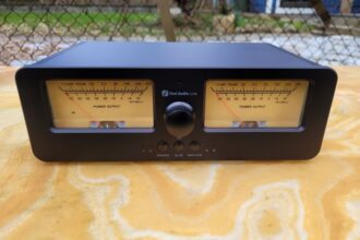 The Fosi Audio Lc30 Vu Meter Amplifier And Speaker Selector